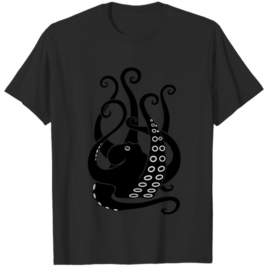 Discover octopus squid cuttlefish calamary scuba diving T-shirt