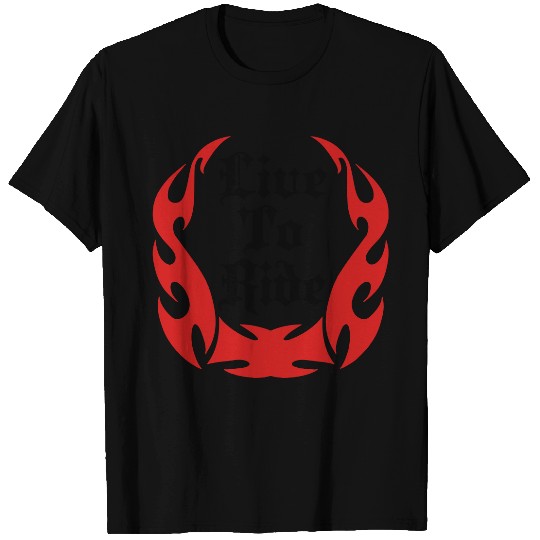 Motorcycle Live to Ride T-shirt