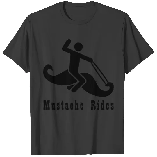 Mustache Rides T-shirt