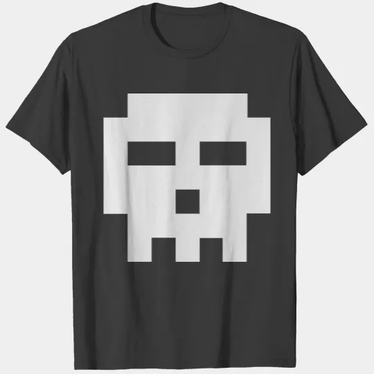 Scott Pilgrim 8-bit Skull Vector T-Shirt T-shirt