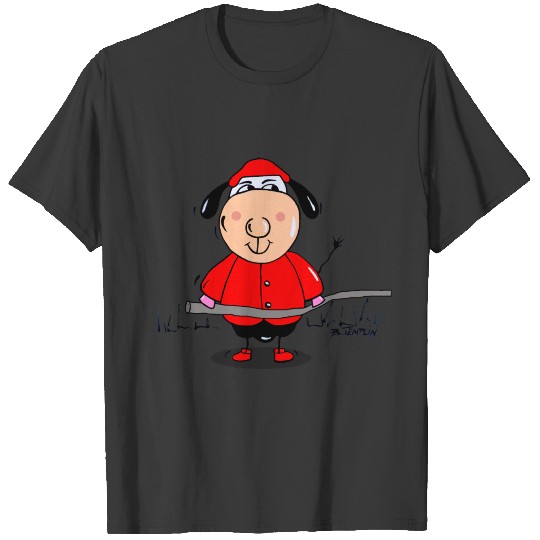 Discover Firefighter / Sheep T-shirt