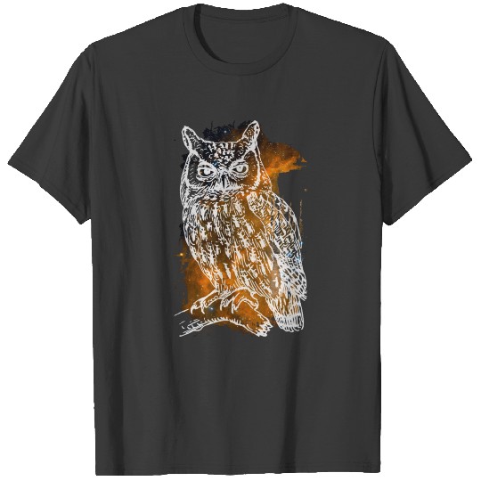 Space Owl T-shirt