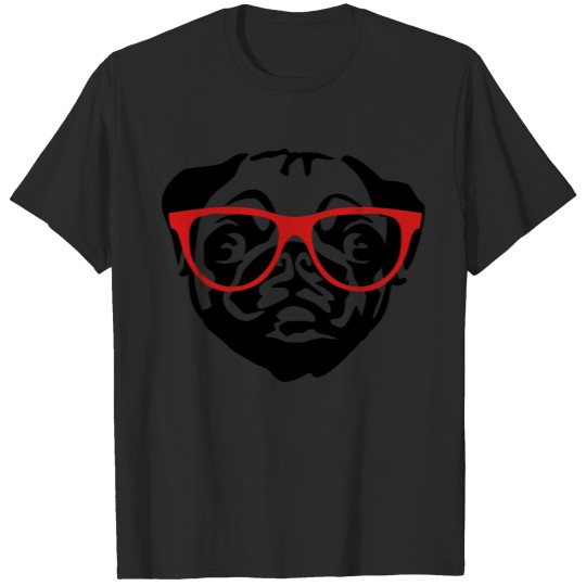 Discover nerd pug T-shirt
