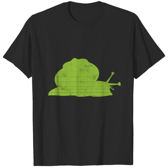 Discover Cute Green Snail T-shirt