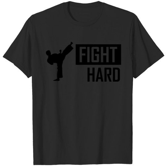 Discover fight hard T-shirt