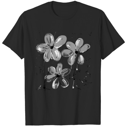Discover 3 flowers for light shirts T-shirt