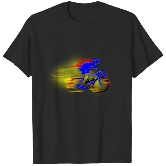 Discover racing bicycle T-shirt
