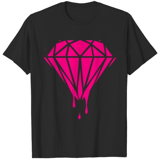Discover dripping diamond T-shirt