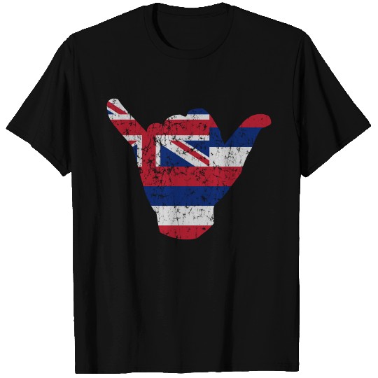 Flag of Hawaii Hang Loose T-shirt