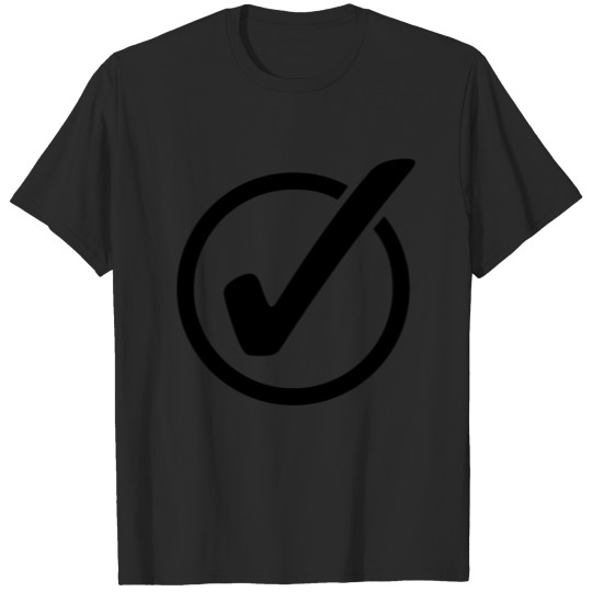 Discover check mark_Tick T-shirt