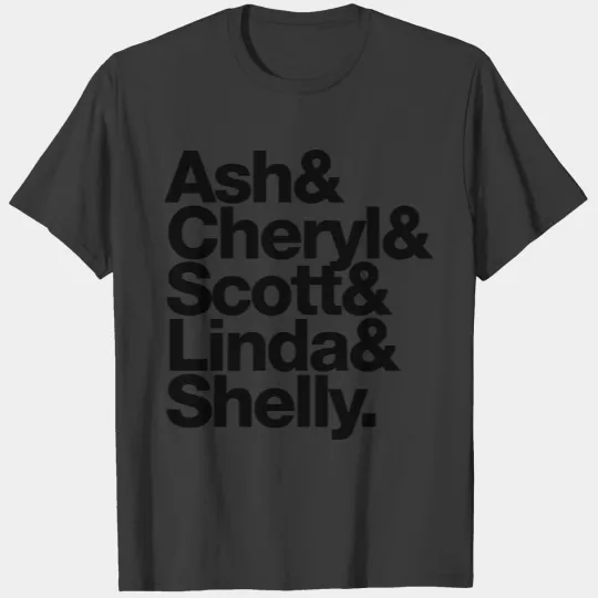 Evil Dead Characters T-shirt