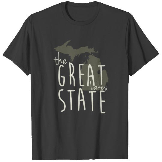 The Great Lakes State Michigan Shirt Apparel Tees T-shirt