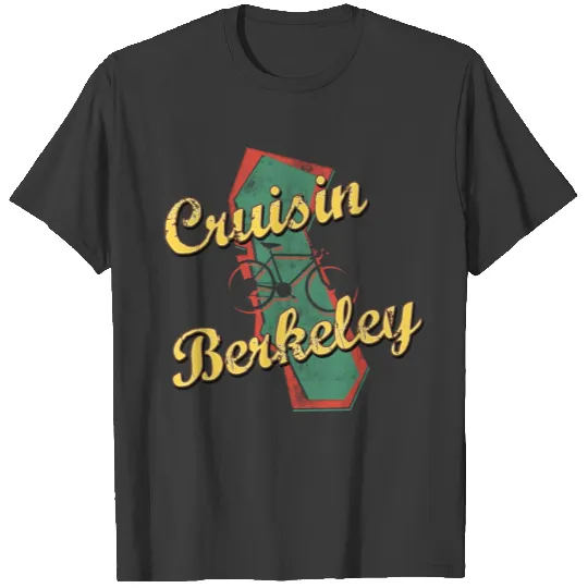 Bicycle Bike Berkeley California Cruising T-shirt