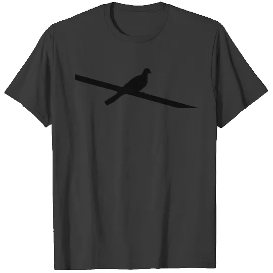 Bird on Power Line T-shirt