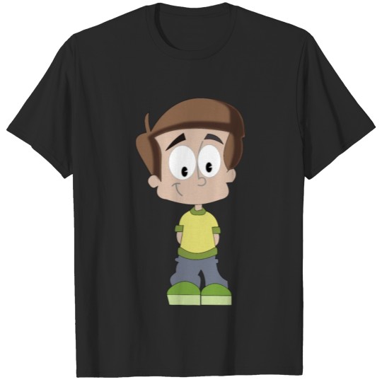 Discover Boy Cartoon T-shirt