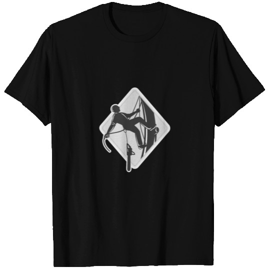 Tree Surgeon Arborist Chainsaw Grayscale T-shirt