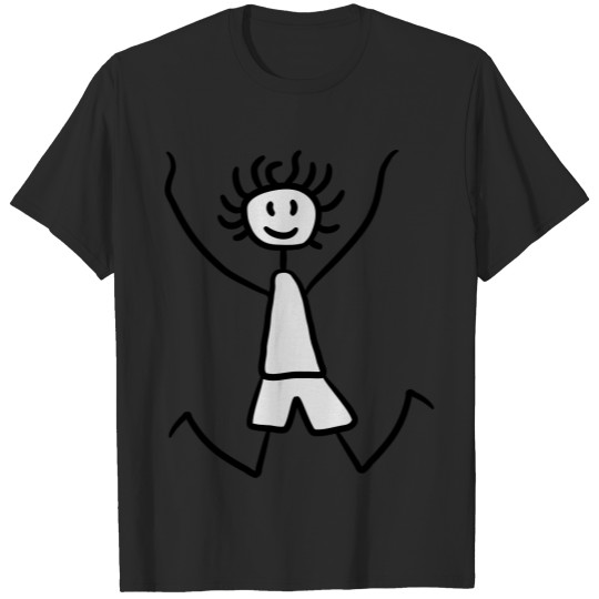Discover Jumping bouncing happy boy T-shirt