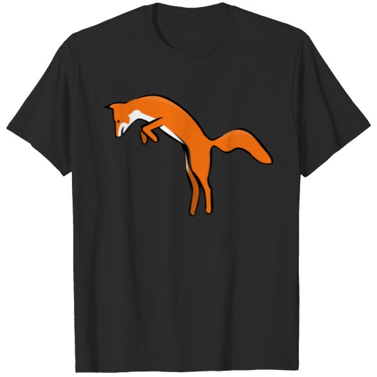 Discover Fox Leaping T-shirt