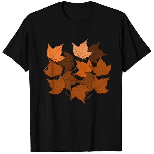 maple leaves T-shirt
