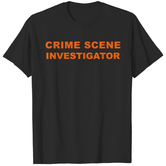 Discover Crime Scene Investigator T-shirt