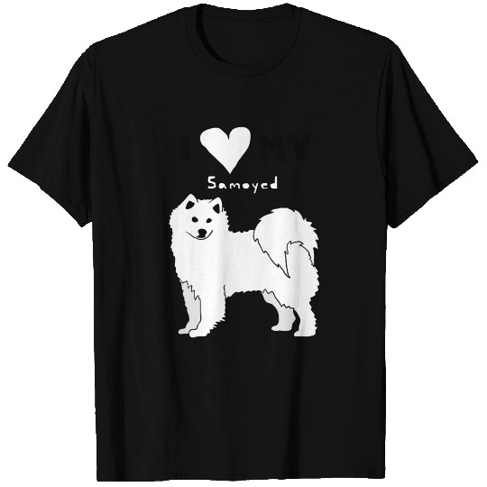 i heart my samoyed T-shirt