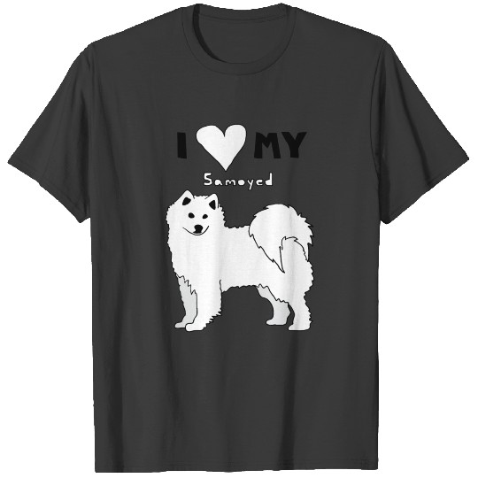 i heart my samoyed T-shirt