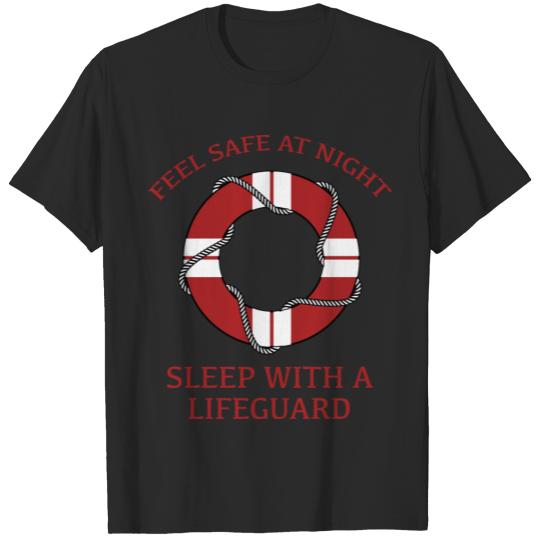 Discover Sleep With A Lifeguard T-shirt