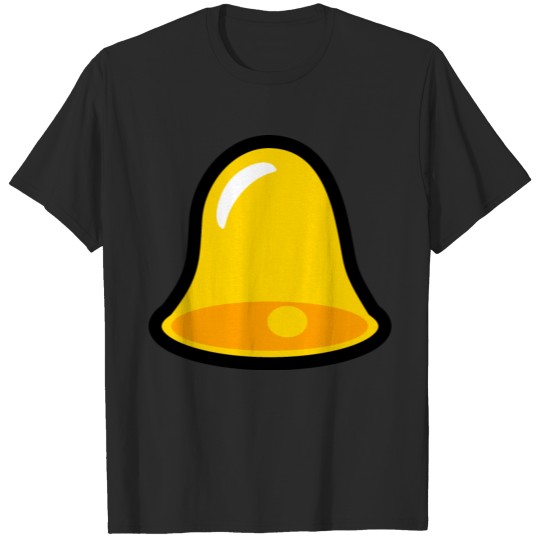 Yellow Bell Icon that looks cool with lots of T-shirt