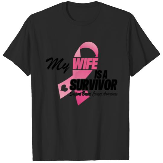 Discover My Wife Is A Survivor T-shirt
