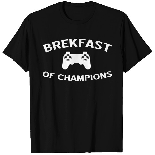 Breakfast of champions T-shirt