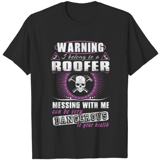 Discover Roofer roofers roofers coffee shop roofer T-shirt