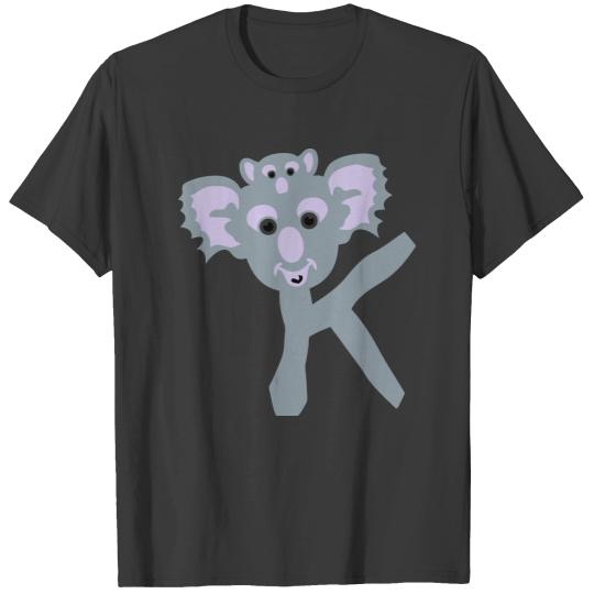 koala letter k drawing 511 T-shirt