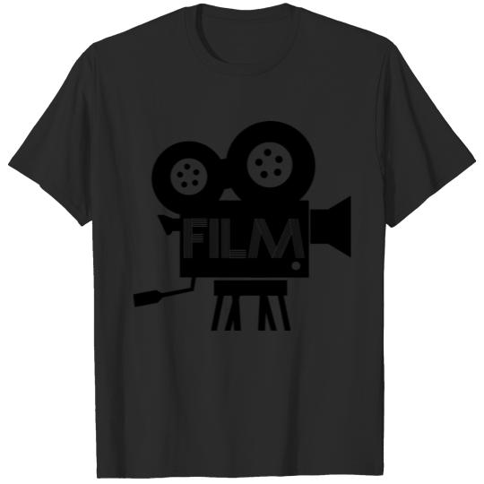 Old Fashioned Film Camera Icon T-shirt
