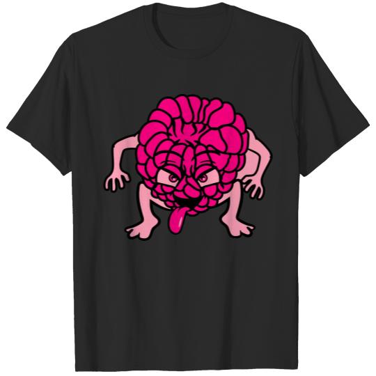 Discover raspberry face monster comic cartoon funny naughty T-shirt