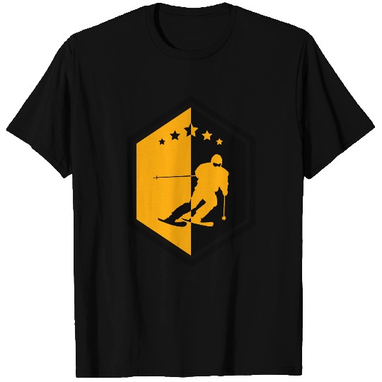 Skiing Snowboarding Ski Snowboard Winter Sport T-shirt