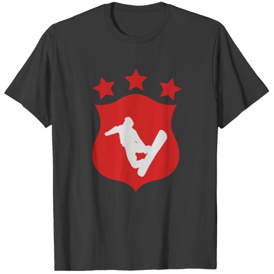 Skiing Snowboarding Ski Snowboard Winter Sport T-shirt