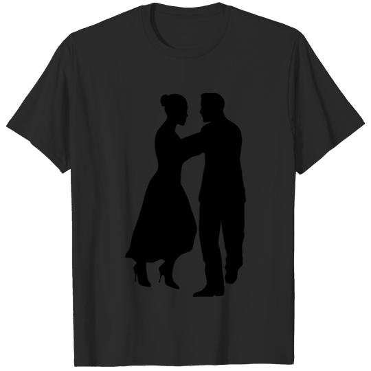 Discover Dancing couple 4 T-shirt