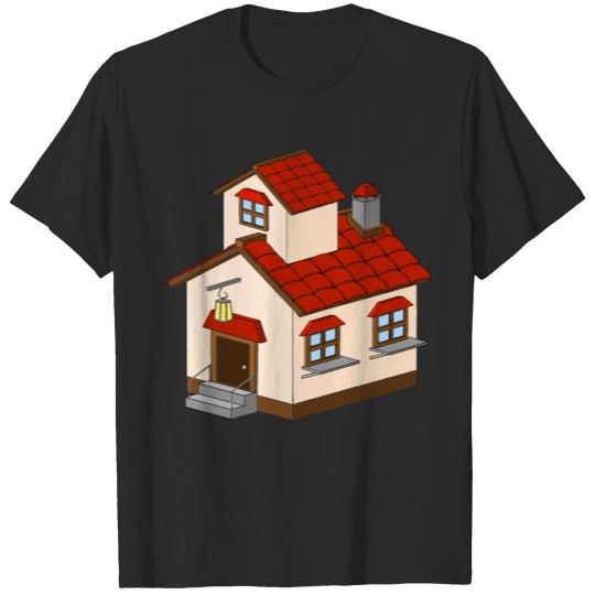 Discover Isometric House T-shirt