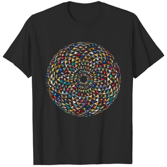 Discover Colorful Toroid Mandala 6 T-shirt