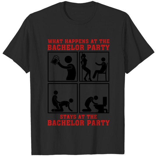 Discover what_happens_at_the_bachelor_party_05201 T-shirt