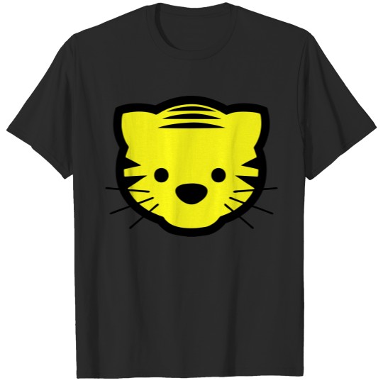 Cute Tiger Face T-shirt