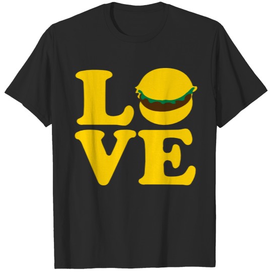 Discover ♥ټLove Hamburger-Mouthwatering Hamburgerټ♥ T-shirt