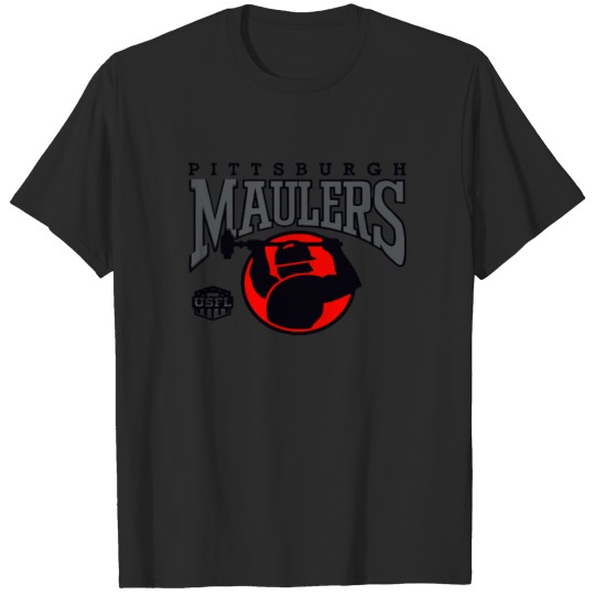 Discover EXTRA LARGE PITTSBURGH MAULERS USFL VINTAGE T-shirt