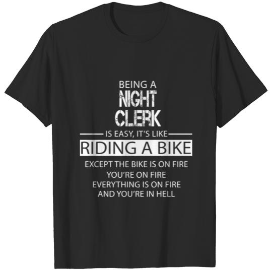 Discover Night Clerk T-shirt