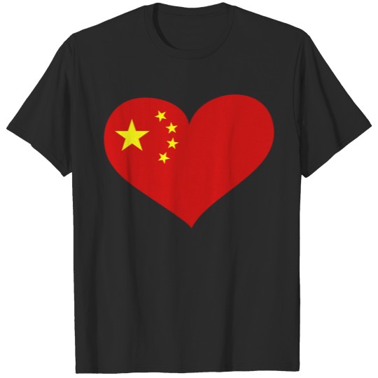 Discover China Heart; Love China T-shirt