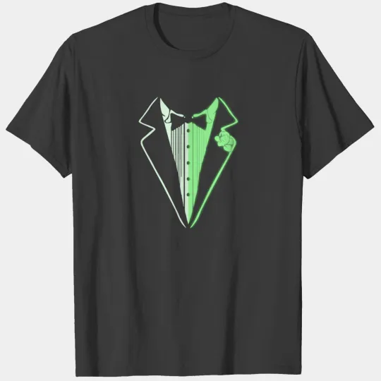Glow In The Dark Tuxedo T-shirt
