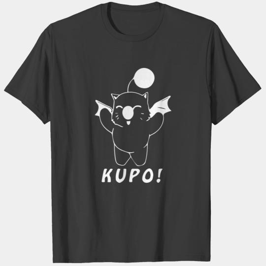 Moogle Final Fantasy T Kupo Gaming cute Moguri T-shirt