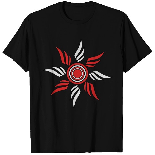 mandala wing T-shirt