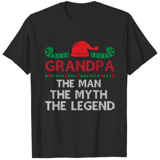 Discover Grandpa - The Man The Myth The Legend T-shirt