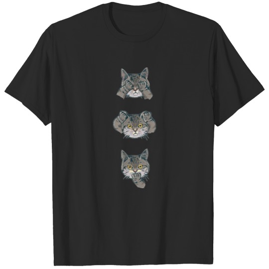 Discover no evil cat_design T-shirt
